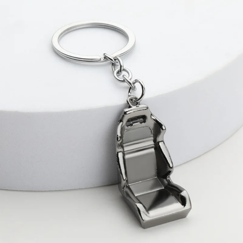 Racing Chair Seat Charms Keychains