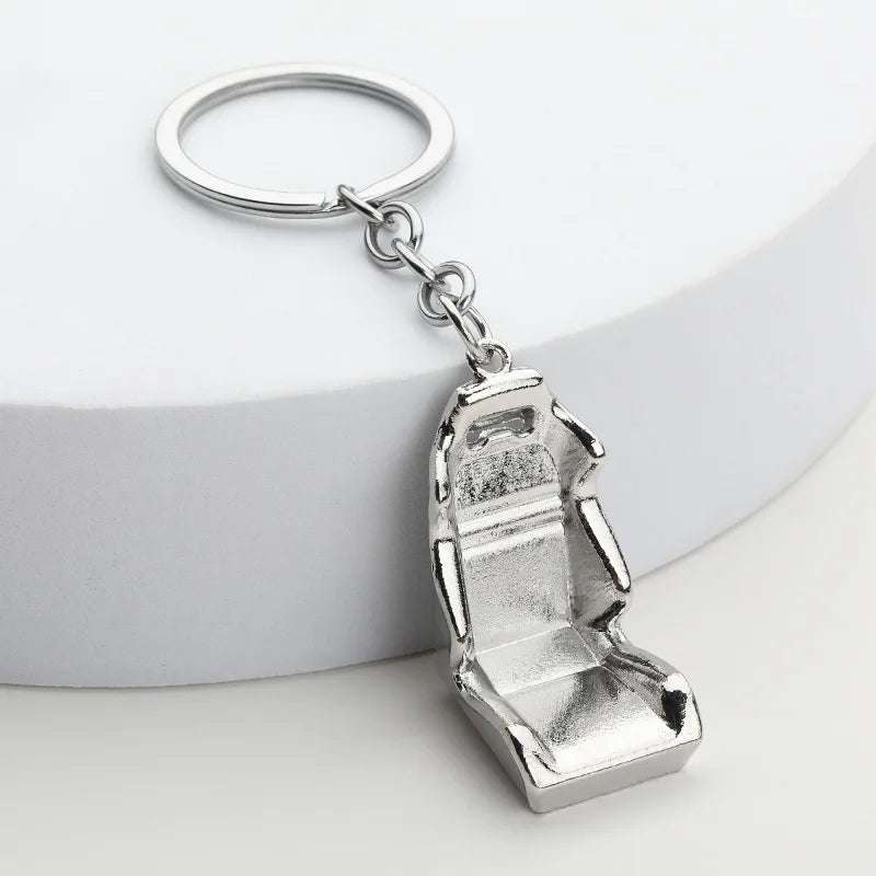 Racing Chair Seat Charms Keychains