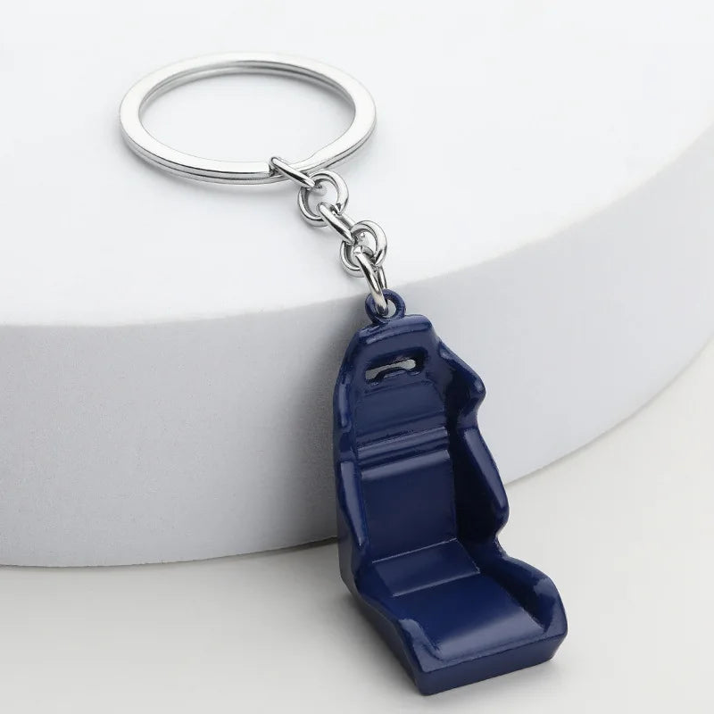 Racing Chair Seat Charms Keychains