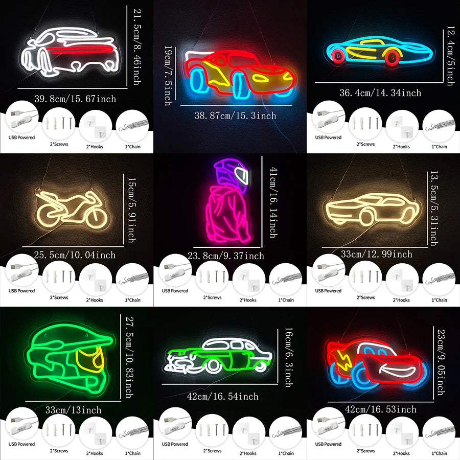 car neon